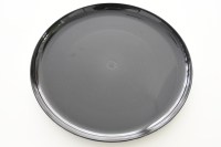 Черная тарелка Palm Sorona, небьющаяся, 25.4 см